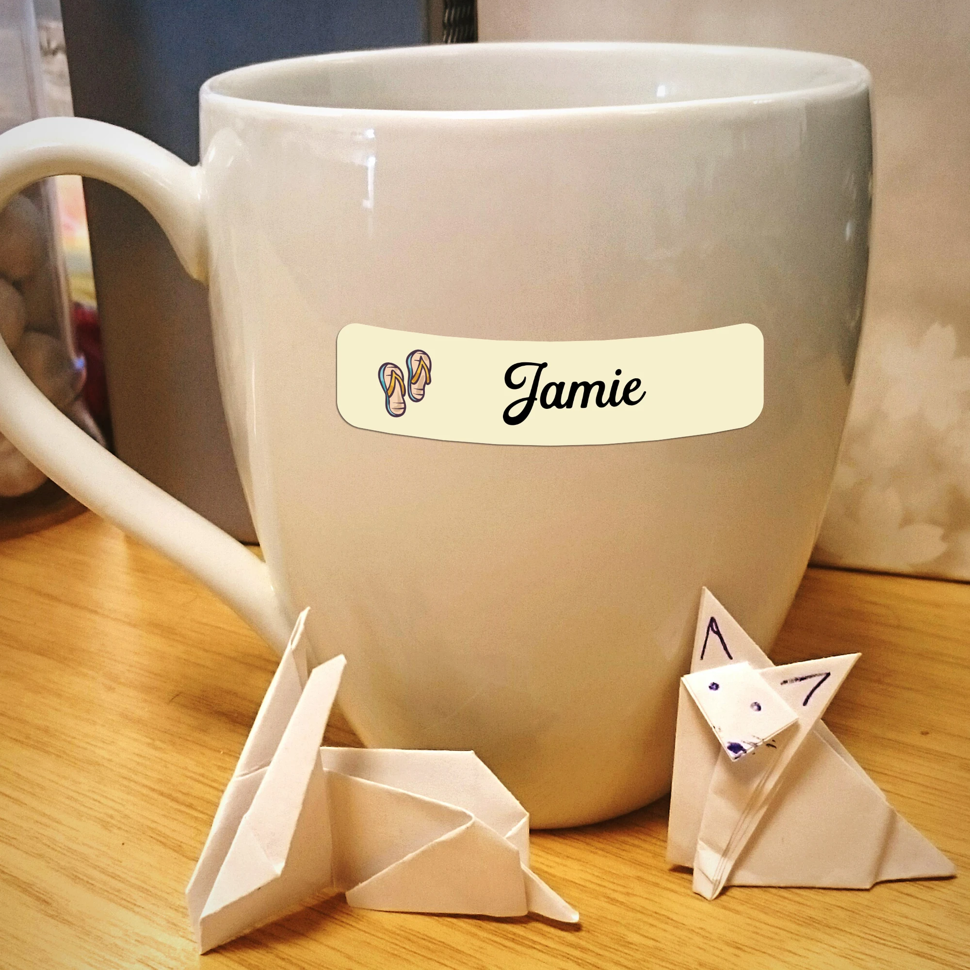 Spersonalizowane etykiety z nazwą szkoły na święta, wodoodporne naklejki na zamówienie dla dzieci, artykuły papiernicze, wielojęzyczny projekt do rękodzieła DIY.