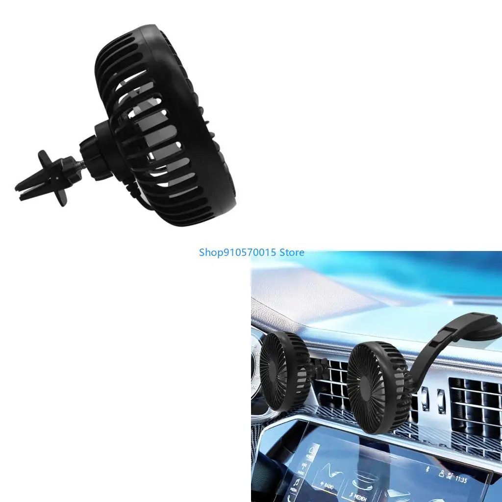 B95C Portable 5W USB Power Cooling Fan For Vehicle Dashboard And Computer