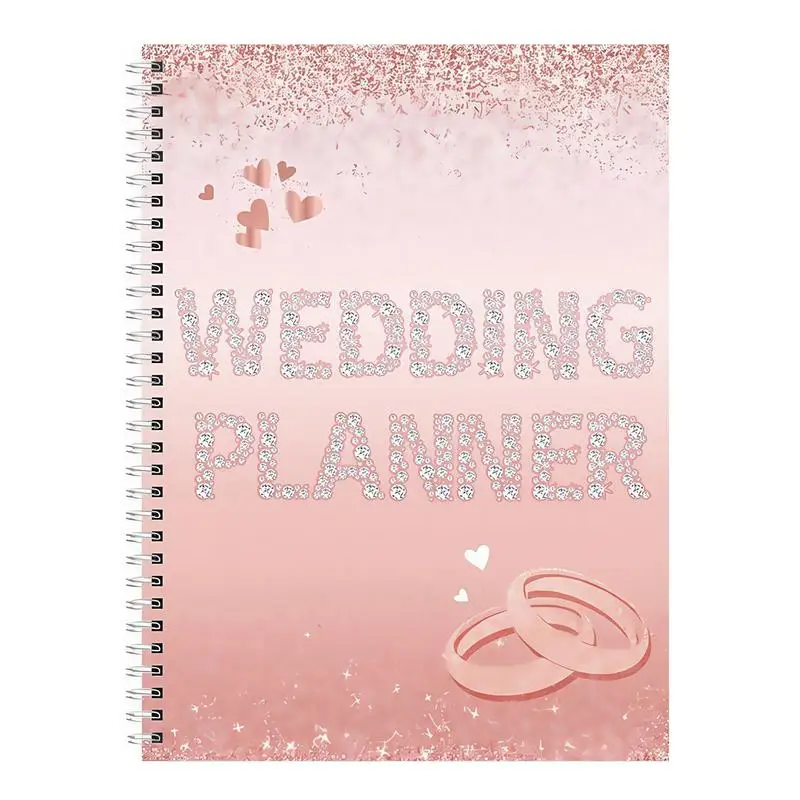 

Wedding Planning Book Bridal Book For Wedding Planning Aesthetic Notebook Countdown Keepsake Stationery Agenda For Engagement
