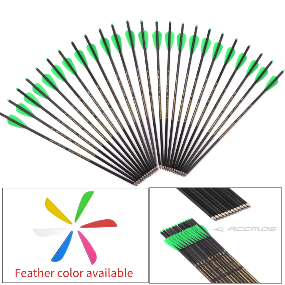 

13-Inch Pure Carbon TPU Blades Half-Moon Bow Toe Archery Arrows for Hunting Sturdy And Precision-Focused Shooting Gear