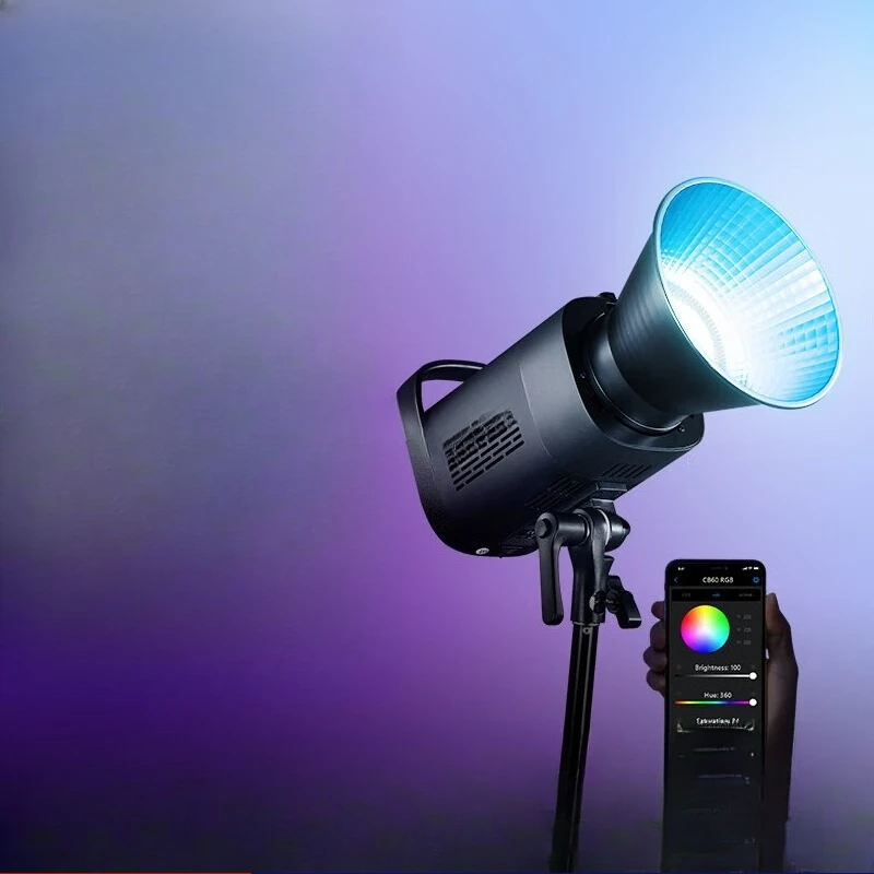 

RGB full color photography light portable outdoor shot always on led fill light