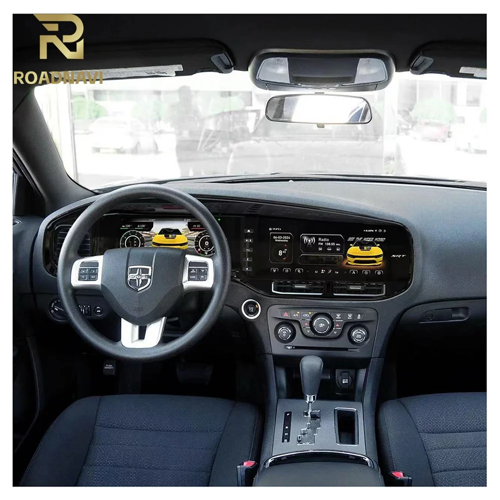 12,3" rádio do carro do OEM para o pacote 2011-2023 da scat de Dodge Charger RT SRT Hellcat Scat com Auto Carplay