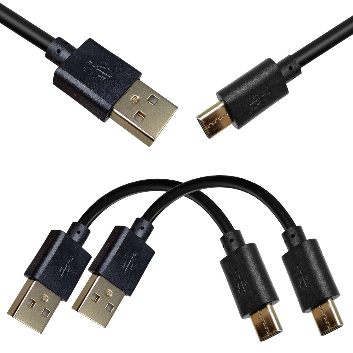 모든 스마트폰용 C 타입 USB 고속 충전 케이블, A, 90 도 각도, C-USB, 데이터 케이블, 0.1M