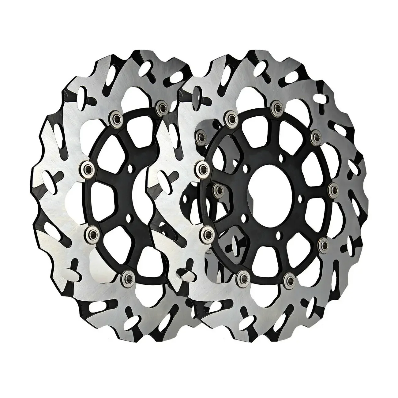 2Pcs Motorcycle Front Brake Disc Rotor for Suzuki GSXR 600 750 97-03 GSXR1400 01-07 GSXR13 GSXR1300 K1 K2 K3 Disc Brake