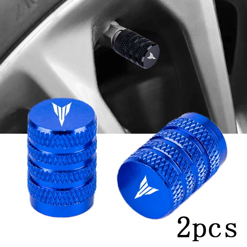 야마하 MT09 MT07 MT10 MT03 MT 09 07 03 10 MT-09 MT-07 MT-10 트레이서 900 700 GT FZ09 XSR700 XSR900 용 타이어 밸브 캡 2개
