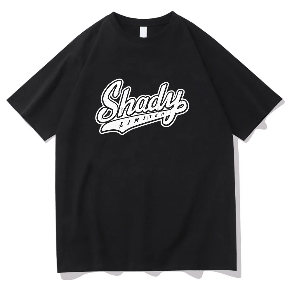 

Eminem Shady T-Shirt Rapper Music Gift for Fan T Shirts Men Women Round Neck Short Sleeve Streetwear High Quality Cotton Clothes