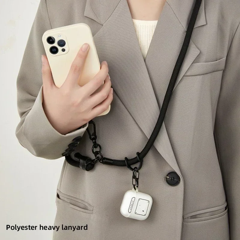 10MM Mobile Phone Lanyard Adjustable Outdoor Universal Case Crossbody Shoulder Card Neck Cord Clip Hang Anti-lost Wrist Strap