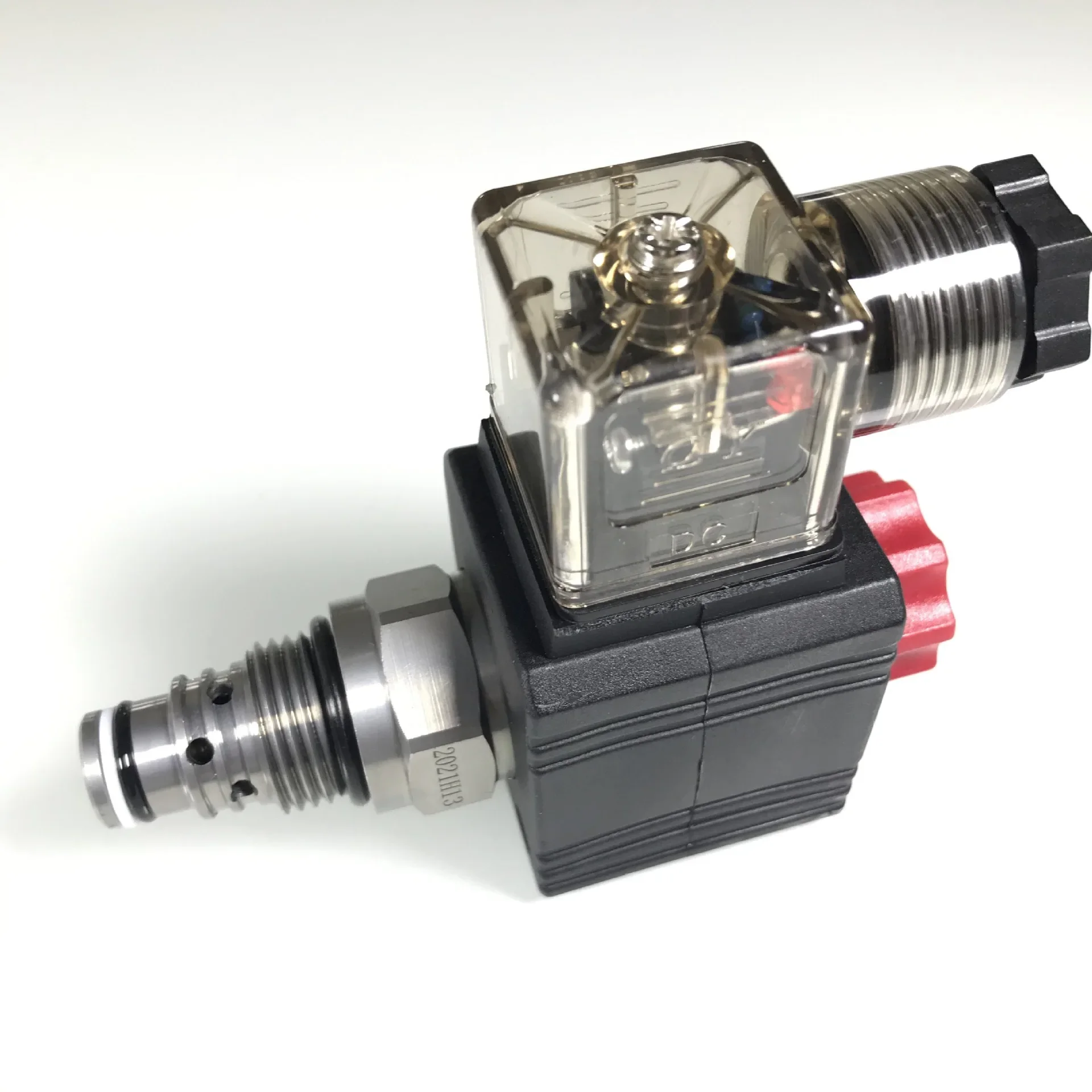 SV08-20 Seat Valve 2-way, Normally Closed 25LPM Threaded Cartridge Valve, Solenoid Valve