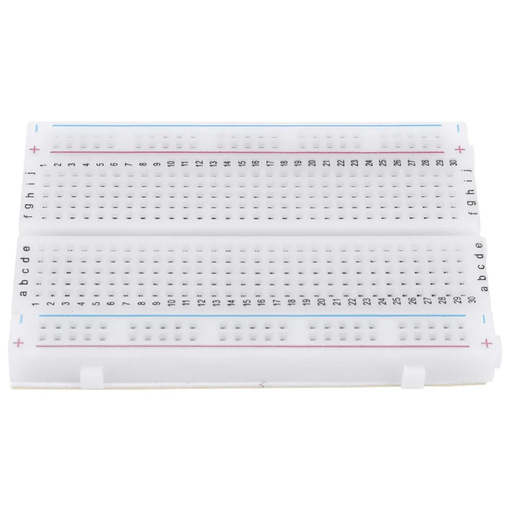 1-20pcs 400 Tie Points Solderless PCB Breadboard Spliceable Mini Universal Test Protoboard for Experiment Test Robot