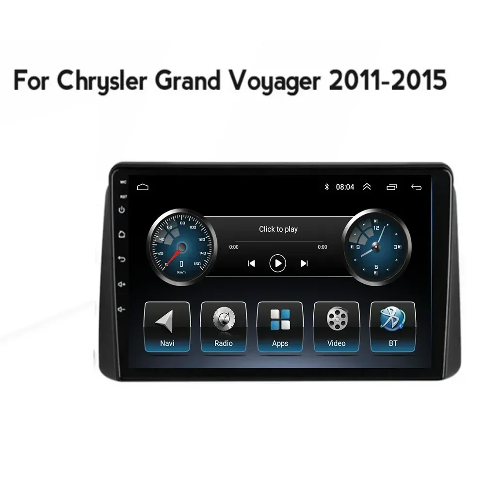 Android 13 2din Car Radio Navigation gps video Multimedia player For Chrysler Grand Voyager 5 2011- 2015 Dodge Grand Caravan 08+