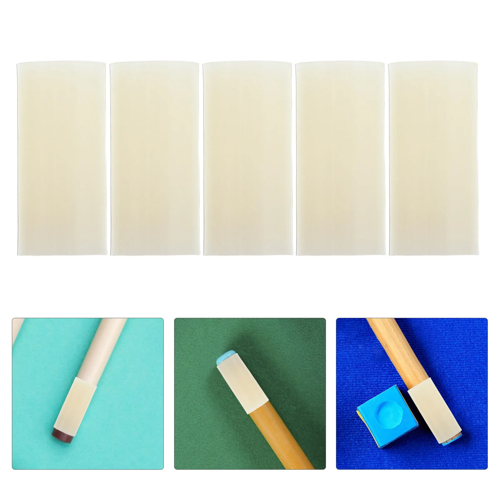 

10Pcs Billiard Cues Tips Replacement Kit 12mm Screw-on Copper Threaded Ferrules Quick Install Pool Stick Repair