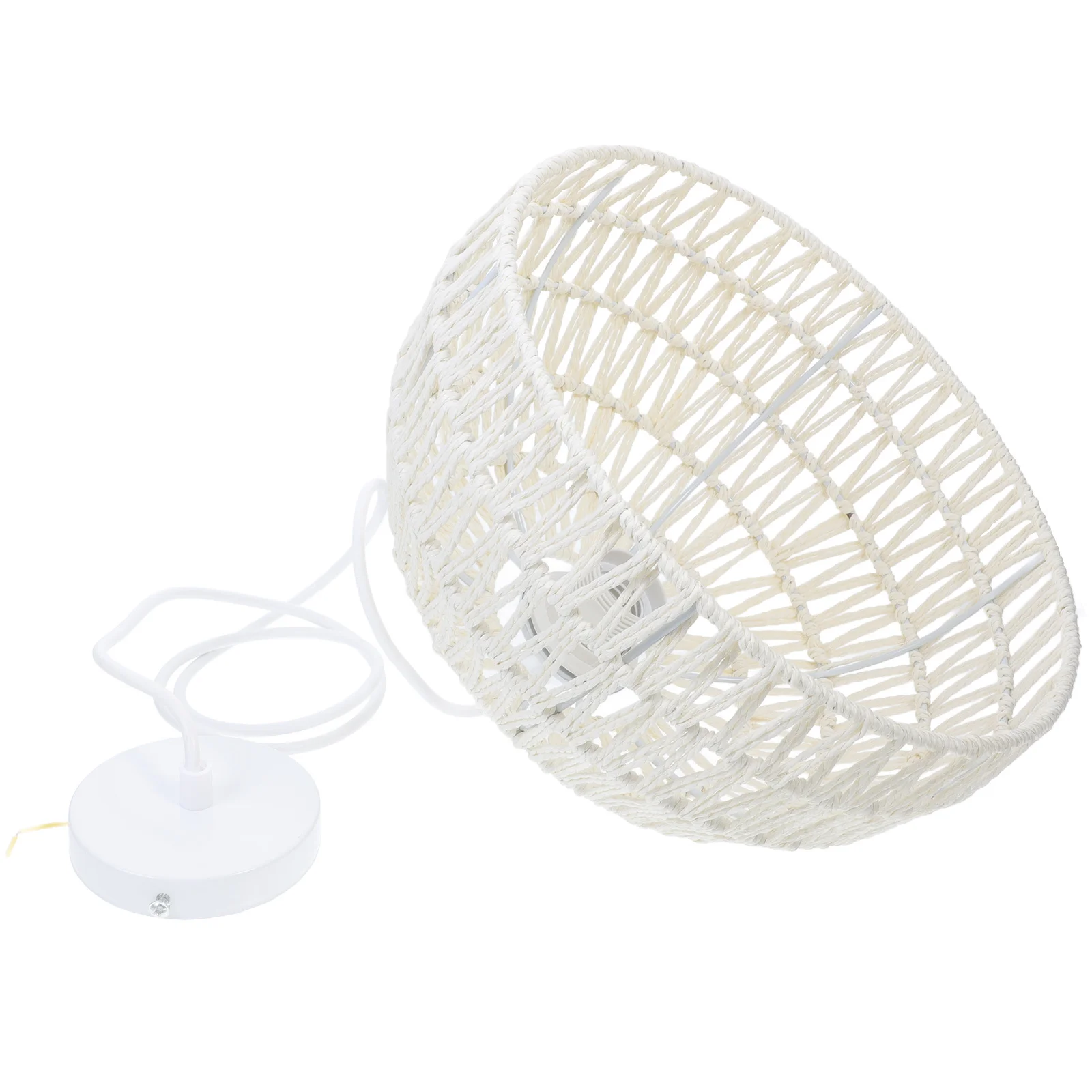 

Rattan Ceiling Light Woven Simple Hanging Lamp Modern Style Creative Unique Practical Fine Workmanship Home Bar Restaurant