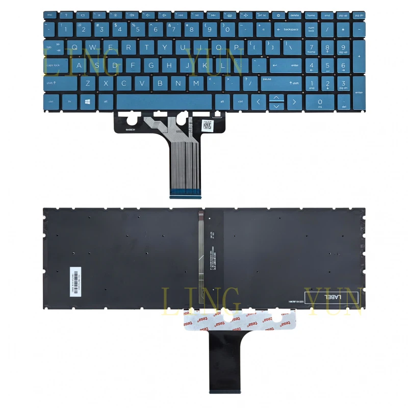 z  Suitable for HP 15-EG 15-EH 15-ER TPN-Q246 TPN-Q245 laptop keyboard