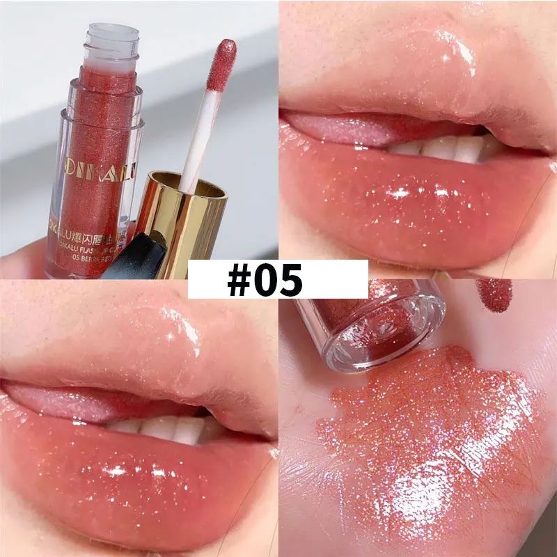 Liquid Lip Gloss Shiny Lip Stain Balm Brand Outdoor Lip Oil Gloss Long Lasting Moisturising Solid Lipstick Makeup Cosmetic 2024