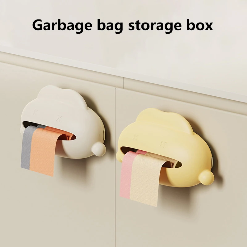 Мешок для мусора, ящик для хранения, настенный органайзер для кухни, ванной комнаты, туалета, водонепроницаемый противообрастающий держатель для мешка для мусора