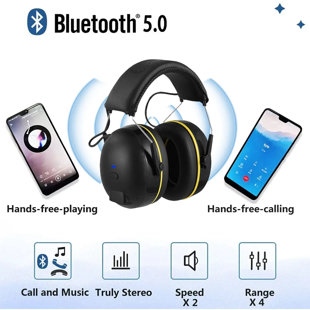 Imagem -04 - Bluetooth 5.0 Upgrade Headphone For Hunting Shooting Ear Protection Noise Reduction Professional Tactical Upgrade