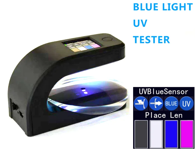 1.56 Blue Light Lenses Optical Lens Resin Glasses Tester