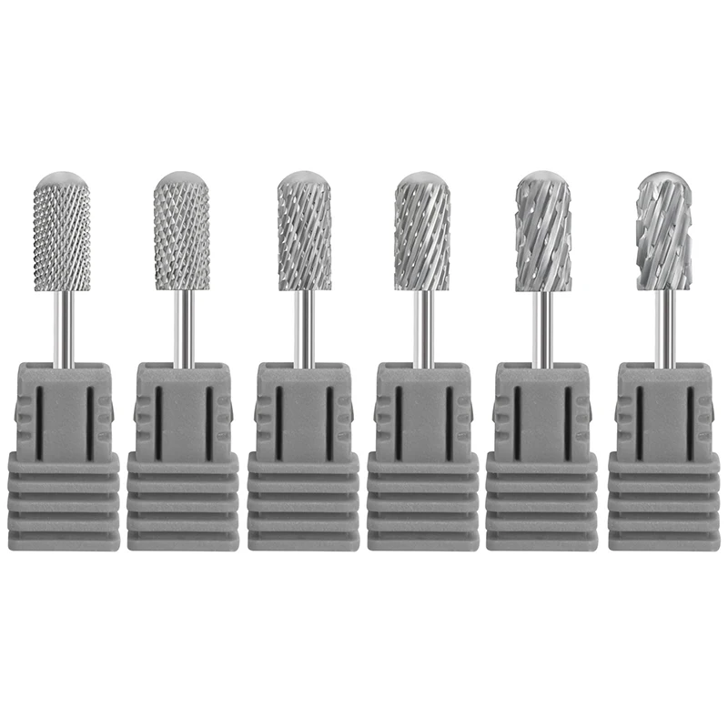 Tungsten Carbide Nail Drill Bit, Electric Nail Mills, Cortador para Manicure Machine, Acessórios para unhas