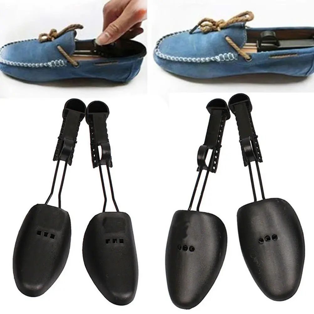 2 Pares de Hormas Ajustables de Plástico para Zapatos de Mujer, Expansores Profesionales para Mantener la Forma y Estirar el Calzado
