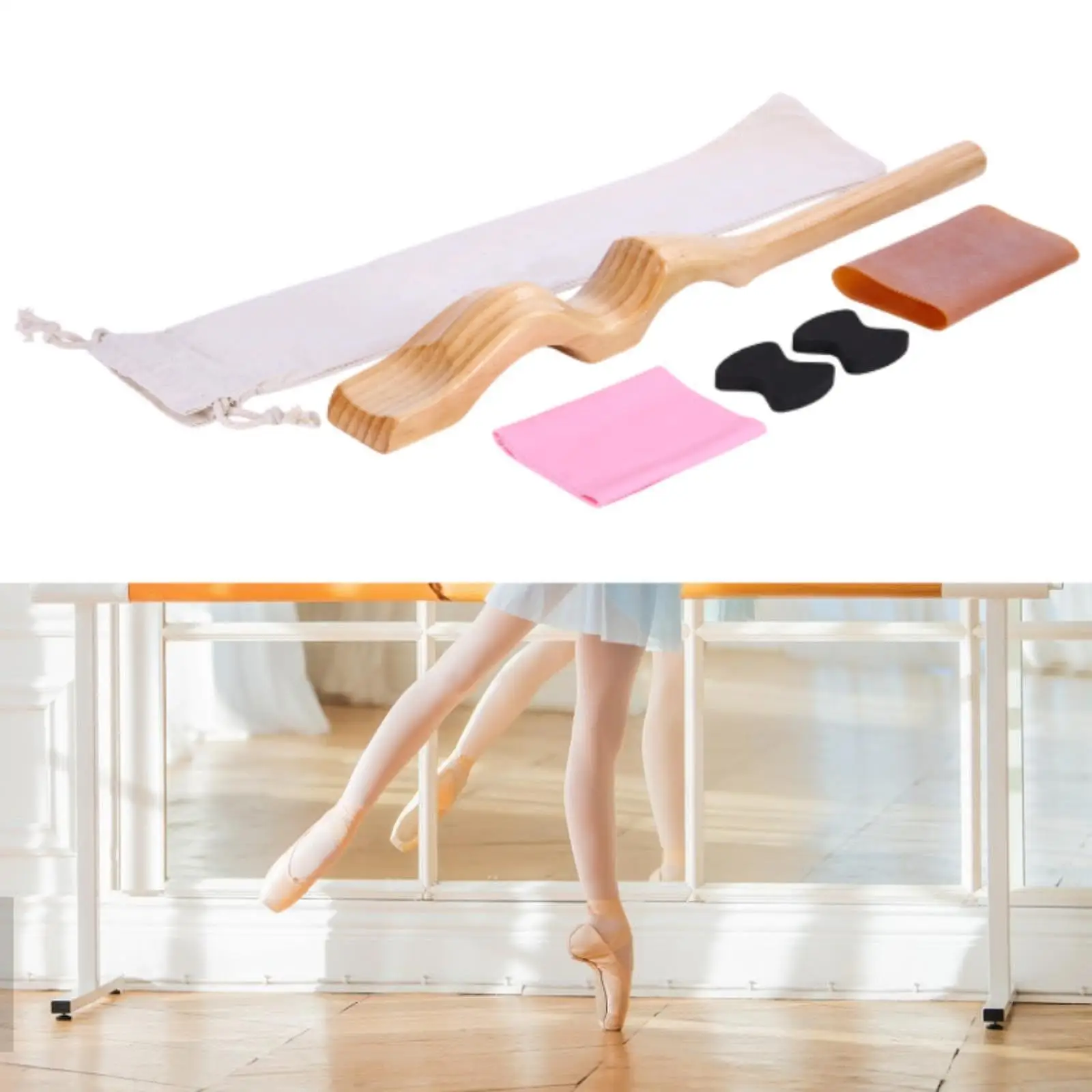 Ballet Foot Stretcher Arch Enhancer Ballet Accessory Wooden Ballet Instep Shaper