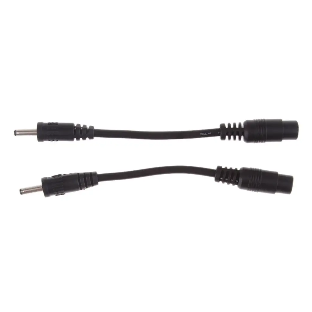 2Pcs 135mm Connection Cable, DC Power Connector 5.5mmx2.1mm Socket Famale on