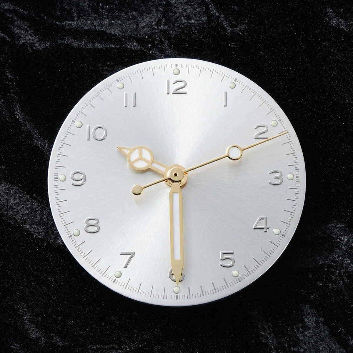 Neue Uhrzeiger passend für NH05 NH06, grün leuchtend, Silber/Gold/Roségold/ Automatikuhren, Zubehörteile
