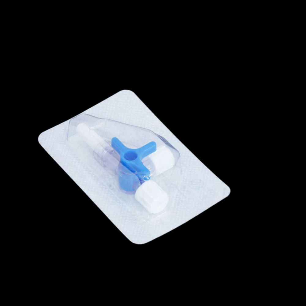 10 قطعة صمام محبس ثلاثي الاتجاه للاستعمال مرة واحدة EO أداة جراحية بلاستيكية طبية معقمة للرعاية الصحية #3