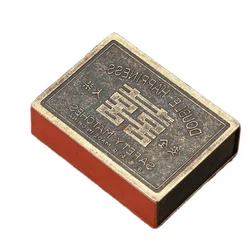 Metal Match Box Case Holder Match Packaging Matches Cover Internal Plastic drawer 56mm * 13mm * 36mm