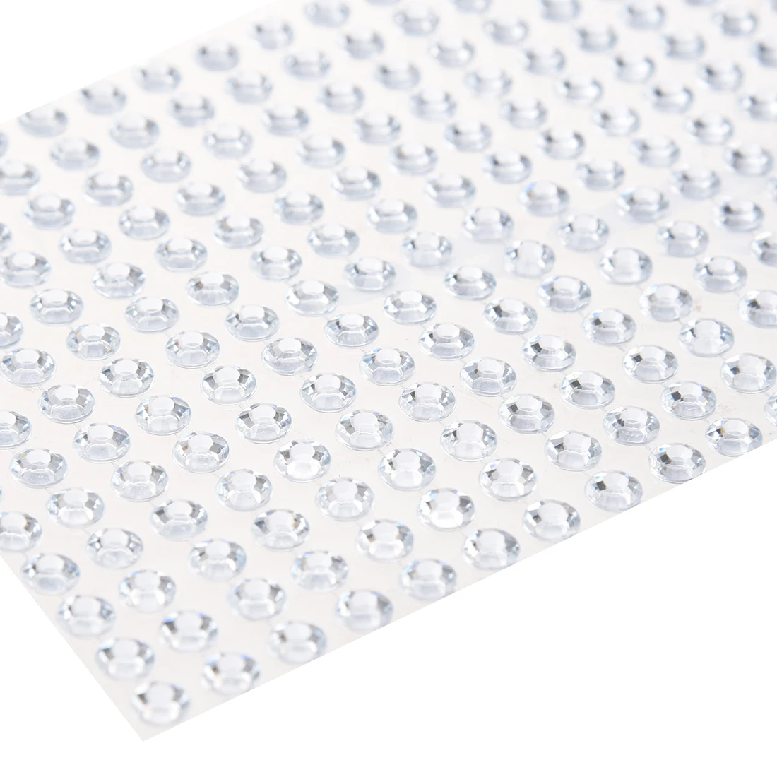 AYMR-6 mm point crystal rhinestone car DIY decorative sticker interior (white)