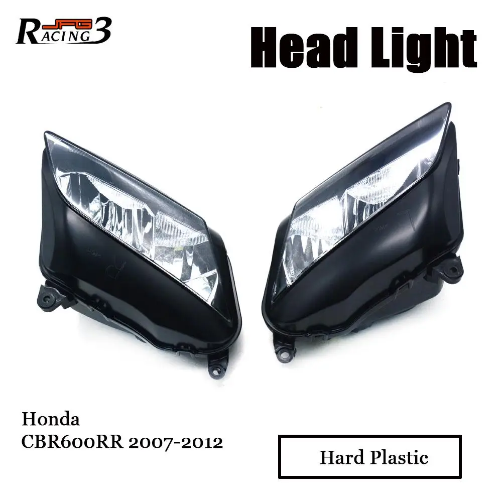 

Motorcycle Headlights Headlamps Head Lights Lamps Assembly For HONDA CBR600RR 2007 2008 2009 2010 2011 2012