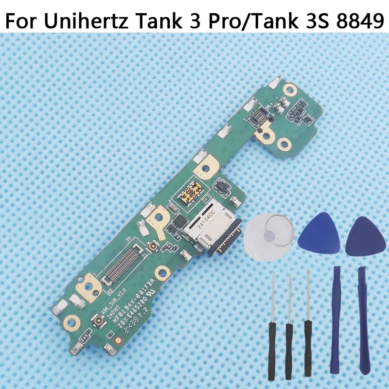 Nuevo Original Unihertz Tank 3 Pro Tank 3S placa USB Base carga enchufe puerto placa para Unihertz Tank 3 Pro 8849 teléfono inteligente