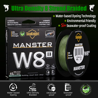 SeaKnight Brand W8 II Series Fishing Lines 8 Weaves 500m 300m 150m Upgrade Strong Braided PE Line for Seawater fishing 15-100LBs