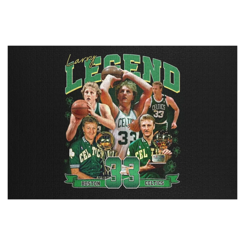 

Ларри Птица Ларри Легенда Воздушная Птица Баскетбол Фирменная Винтаж Ретро 80-х 90-х годов Бутлег Рэп Стиль Пазл С Фото Пазлом