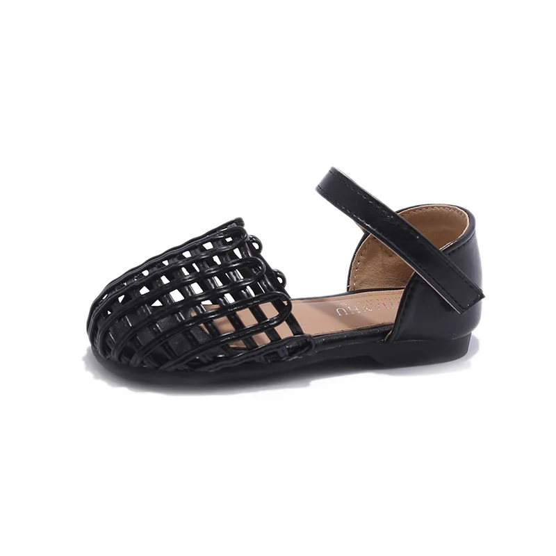 Sandali per ragazze estate traspirante bambini Sandalias Casual Hollow Flats suola antiscivolo scarpe per bambini 1-10 anni