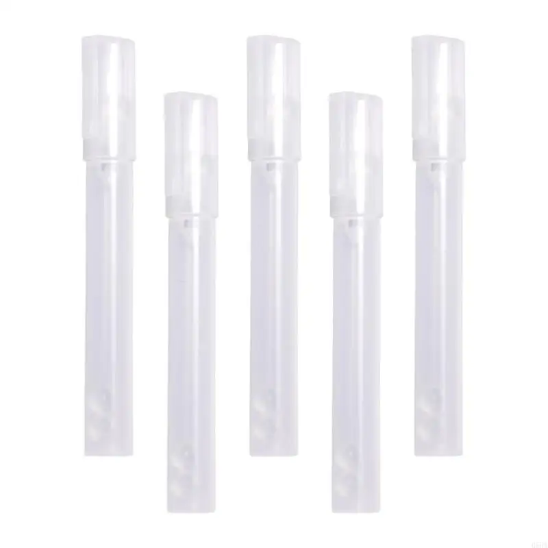 

5 шт. Пустое акриловая краска ручка 4,5 мм круглый для акриловой рисования.