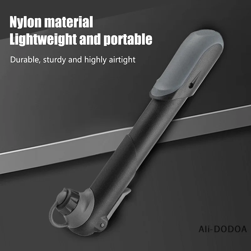 دراجة مضخة صغيرة محمولة اليد الإطارات أنبوب نافخة البلاستيك دراجة الهواء صدمة مضخة شريدر بريستا صمام #2