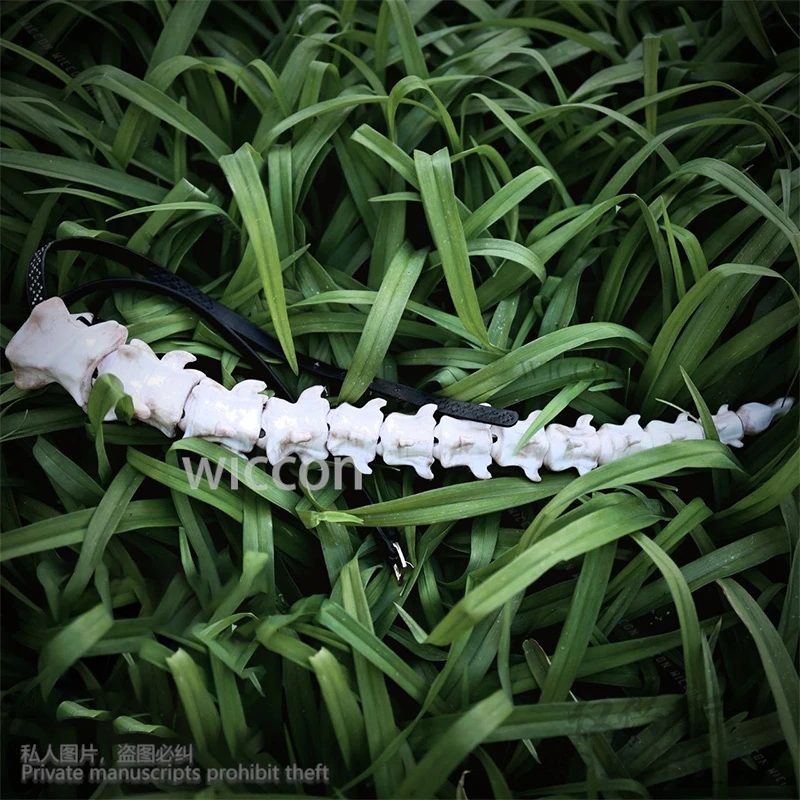 Pakaian Bulu Berbulu 3D Asam Polilaktat Tulang Naga Sendi Bergerak Ekor Cosplay Anime Hadiah Pesta Natal Halloween Cos Disesuaikan