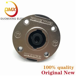5-10PCS High-quality aluminum panel NL4MPR four-core professional speaker socket stage speaker plug-in round base NL4FX NL4FC