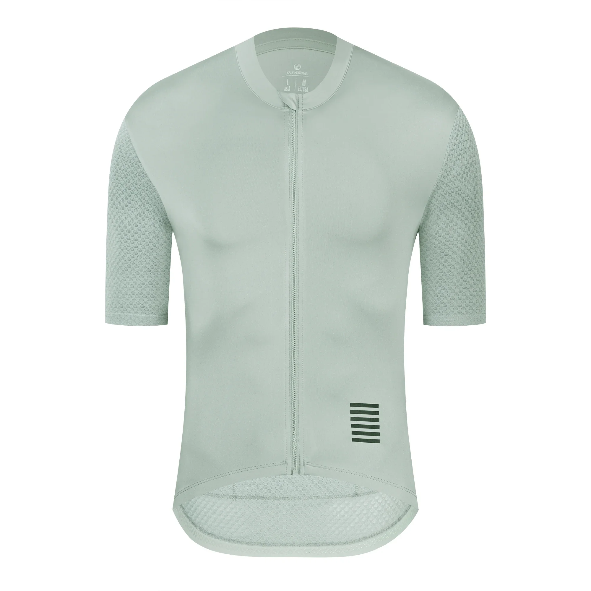 YKYWBIKE Sommer Herren Pro Radtrikot Atmungsaktive MTB Shorts Ärmel Fahrradbekleidung Taschen Mountainbike Rennrad – Detail 11