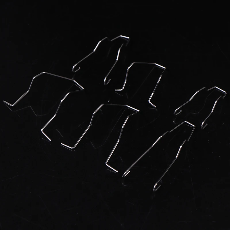 

6Pcs Metal Headlight Bulb Spring Clips H1 H3 H4 H7 Headlight bulb buckle Car Headlamp Light Bulb Retainer Spring Clips Buckles