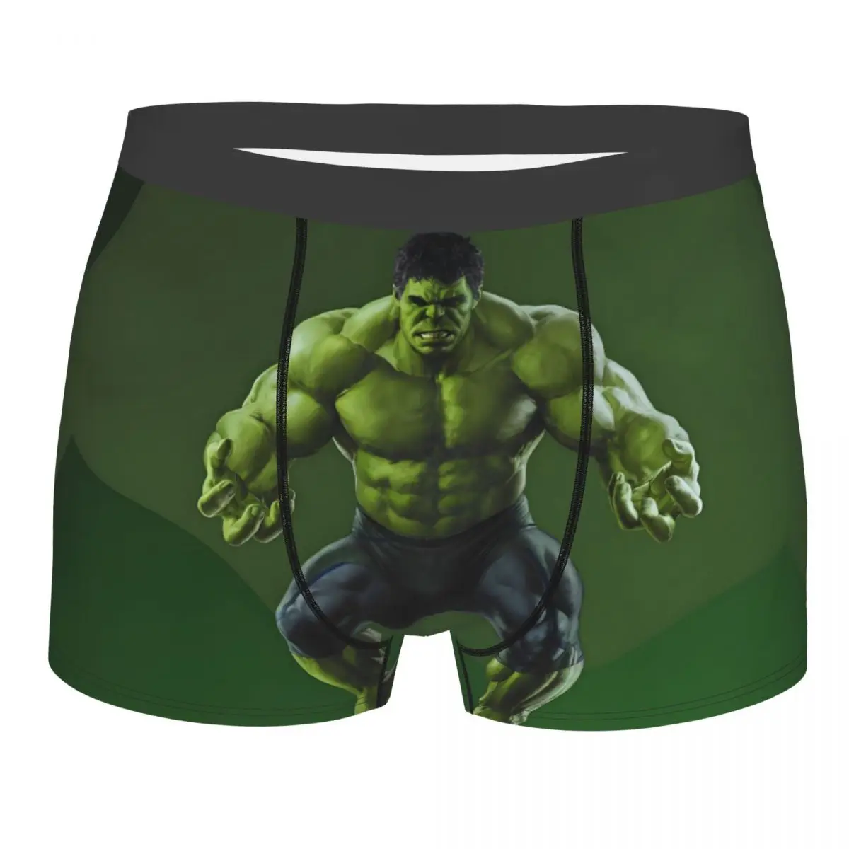 

Custom Hulk 3D Printing Art Boxer Shorts For Men 3D Printed Fashion Film Underwear Panties Briefs Soft Underpants
