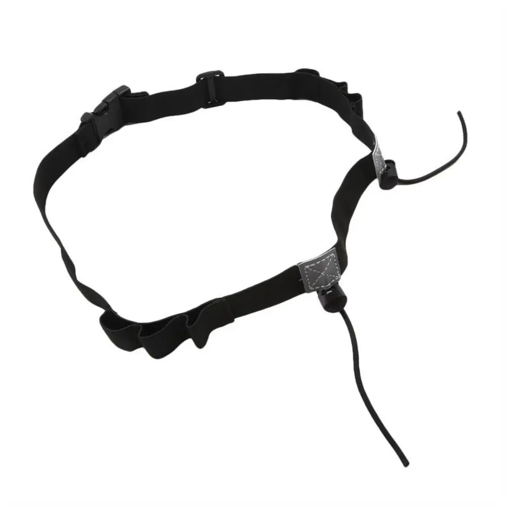 

Professional Reflective Strips Race Number Belt Lightweight Elastic Race Number Holder Adjustable Waist Pack Marathon