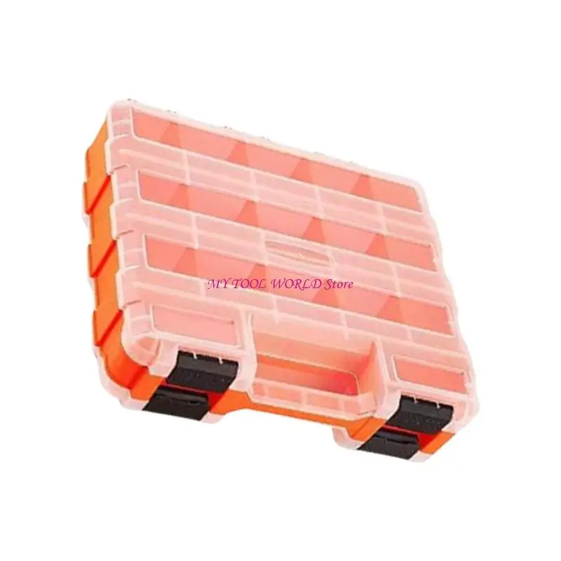 Fishing Tackle Box Waterproof Tool Box Fishing Hook Storage Container A2BB