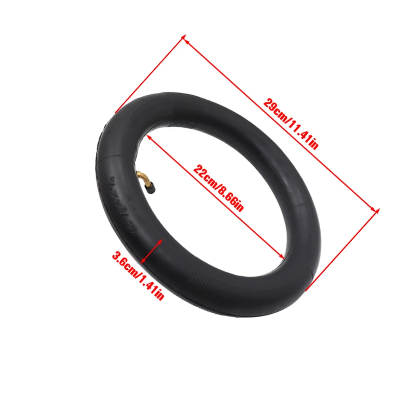 Replacement Camera Tube for E-Bike Tires, 12 Inch 12.5 X 2.25 Dimensions, Essential Bicycle Tire Part
