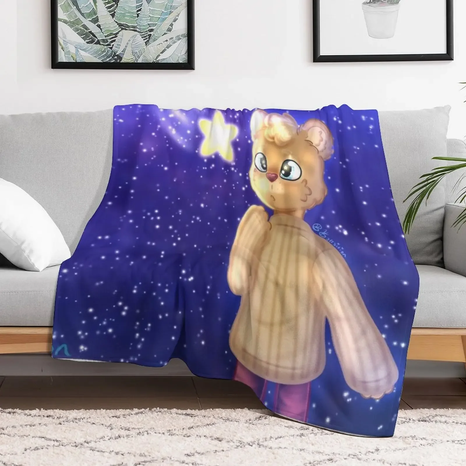 Ruben-Wish Upon A Star Throw Blanket Stuffeds Camping Blankets