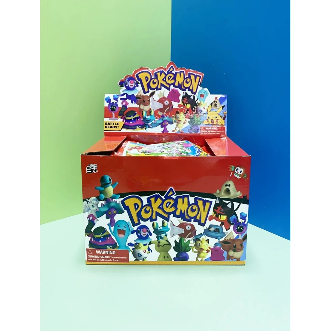 24-ピース-セットポケモンピカチュウブラインドボックスアニメアクションフィギュアモデル人形とリザードントレーディングカード-psyduck-おもちゃ子供のギフト用