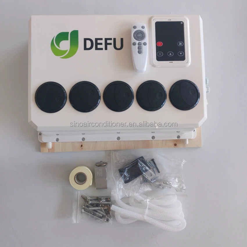 مكيف هواء يعمل بالبطارية 24 فولت، مكيف هواء صغير الحجم 12 فولت، مبرد هواء للمنزل المتنقل #2