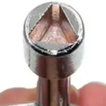 1pc Internal Triangle Wrench Elevator Water Meter Valve Key Wrench For Electric Cabinet Train /Subway Power Tools Accessories