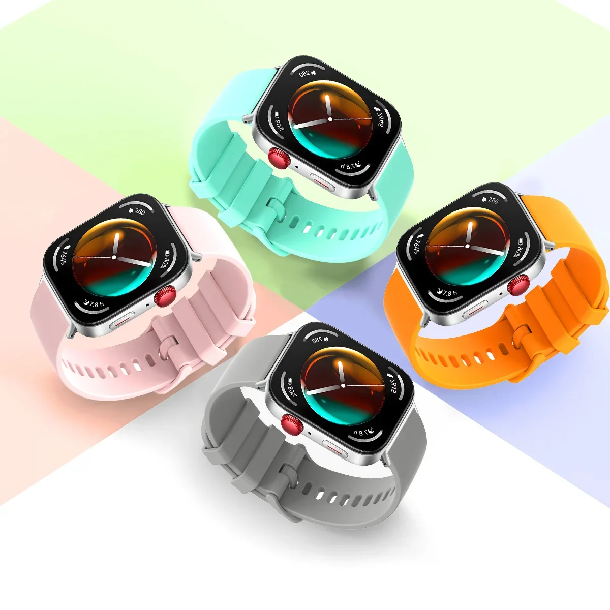 Силиконовый ремешок для Huawei Watch Fit 4/4 Pro/Fit 3, спортивный браслет для Huawei Watch Fit2 Fit1, сменный ремешок для часов, аксессуары ﻿