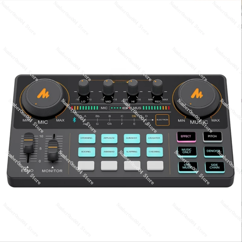 

4.1 Channel Live Sound Card Mixer Live Broadcast Equipment Can Be Connected To XLR Condenser Microphone Live Broadcast